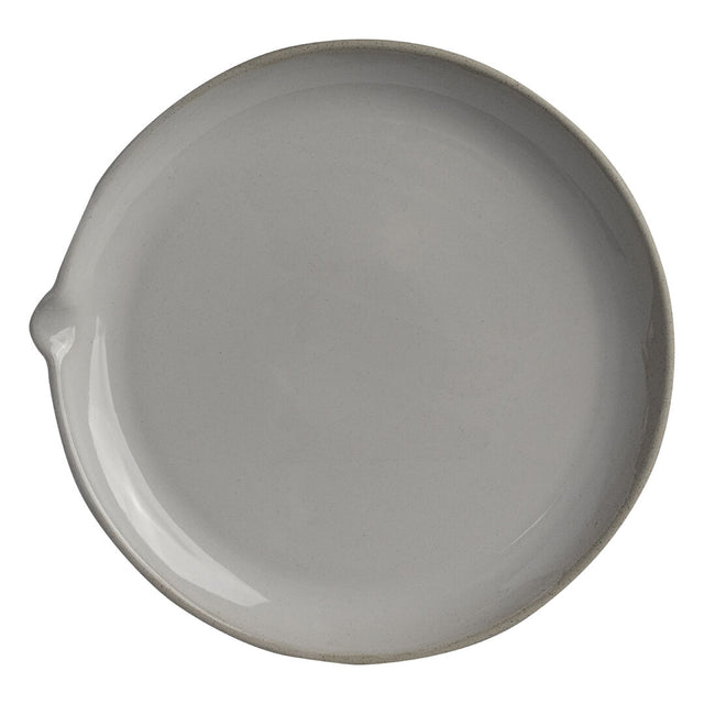 Gembrook White With Spout Plate 26.35 x 25.5cm (10 3/8 x 10")