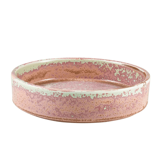 Terra Porcelain Rose Presentation Bowl 18cm