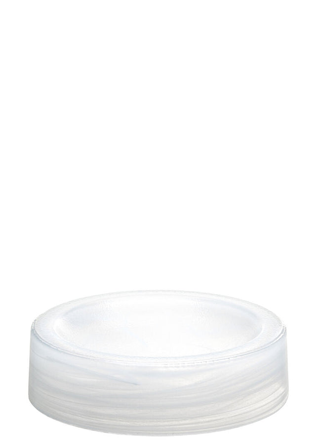 Hollow White Bowl 6" (15cm) x 1.5" (4cm)