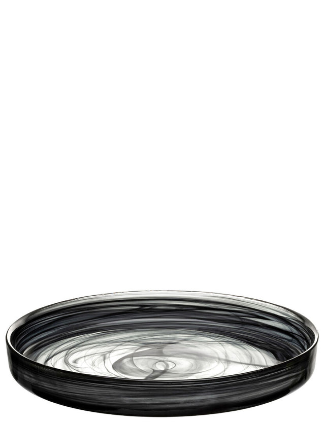 Asos Black Plate 8.25" (21cm) x 1" (2.5cm)