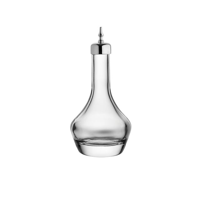 Bitters Bottle 3.5oz (10cl) Silver Top - Pack 6