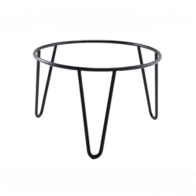 GenWare Black Anti-Slip Hairpin Riser 15cm