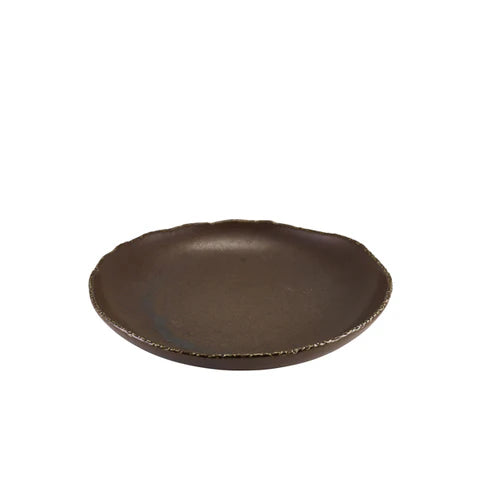 Roko Porcelain Cinder Black Coupe Bowl 28cm - Pack 3