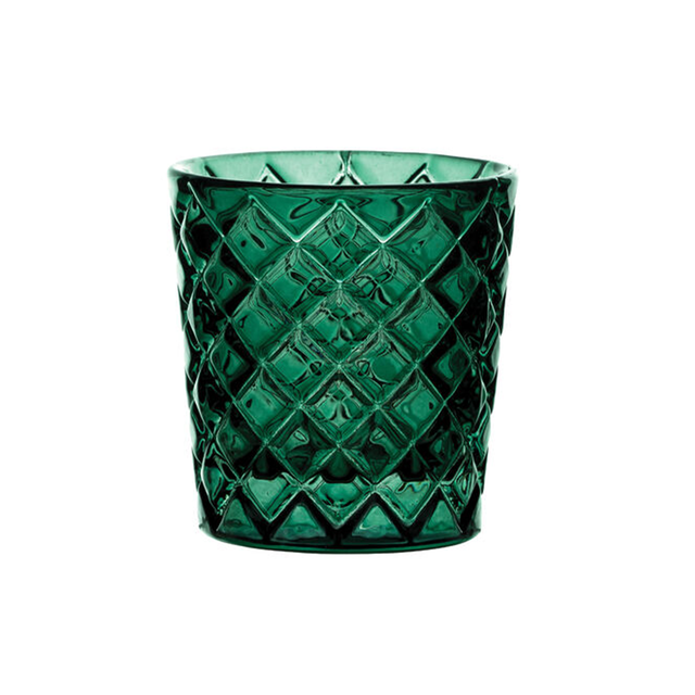 Criss Cross Green Nightlight Holder