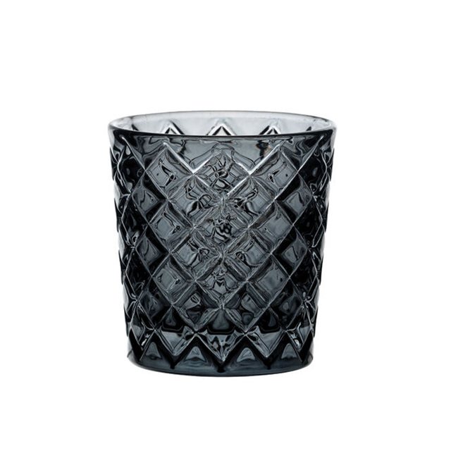 Criss Cross Grey Nightlight Holder