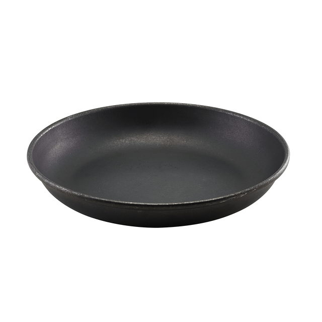 GenWare Black Vintage Steel Coupe Plate 20cm - Pack 1