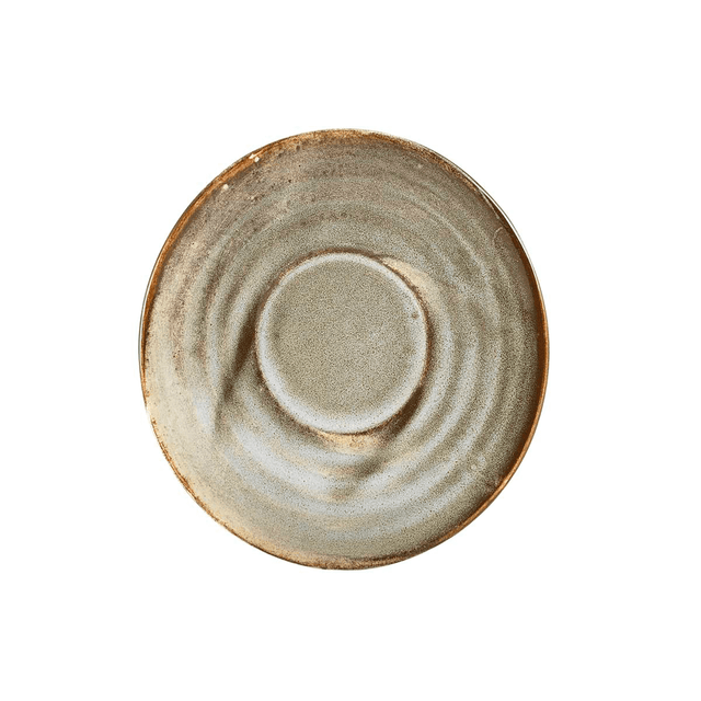Terra Porcelain Grey Saucer 11.5cm