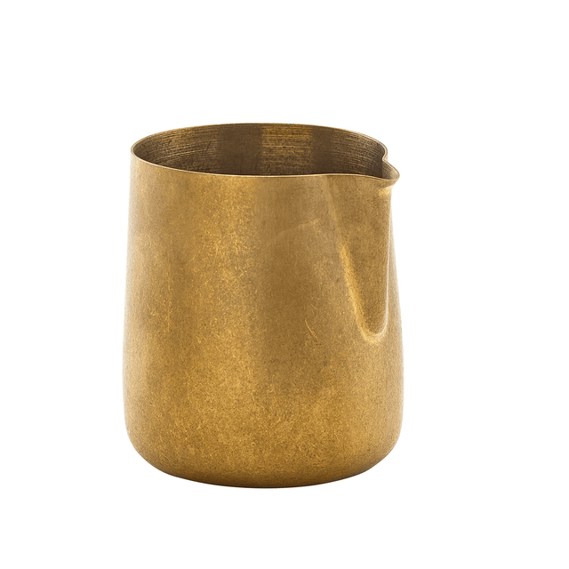 GenWare Gold Vintage Steel Jug 15cl/5oz - Pack 12
