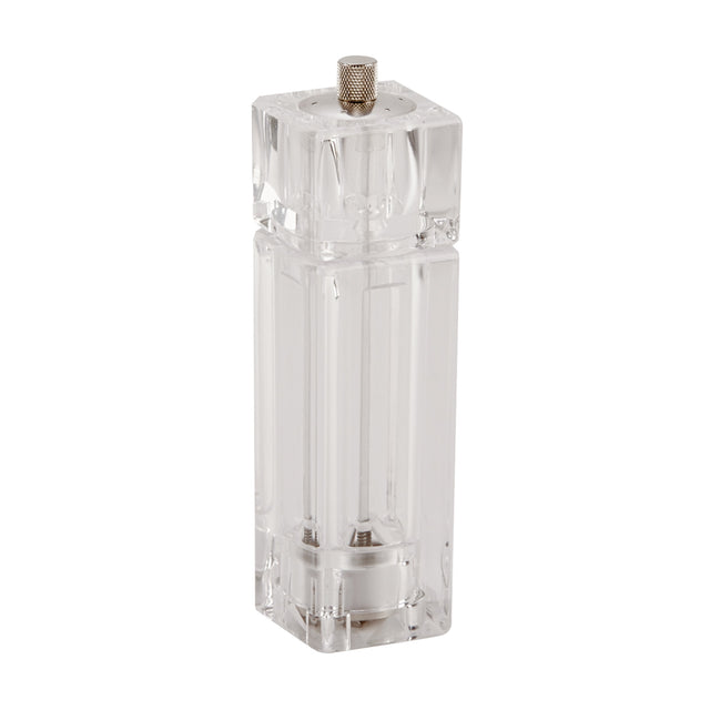 Combo Salt Shaker& Pepper Mill Acrylic 6.5"
