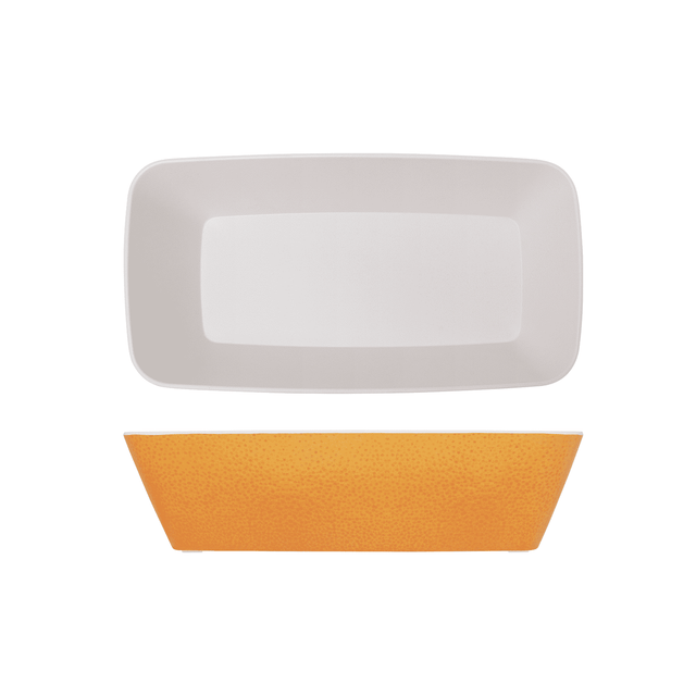 Orange Seville Melamine GN1/3 Deep Dish 32.5 x 17.6 x 8cm