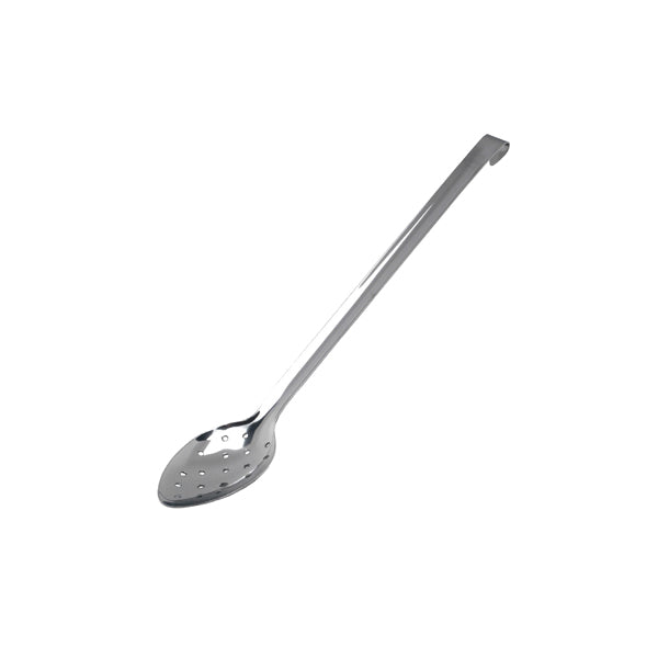 SstPerforated Spoon 350mm With Hook Handle