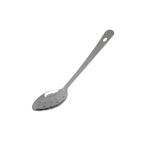 Sst Perforated Serving Spoon 14" With Hanging Hole