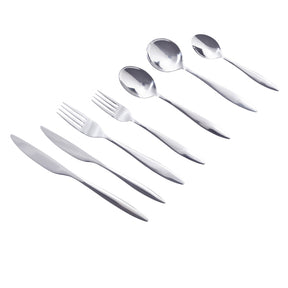 Teardrop Pattern 7Pcs Sample Cutlery Set