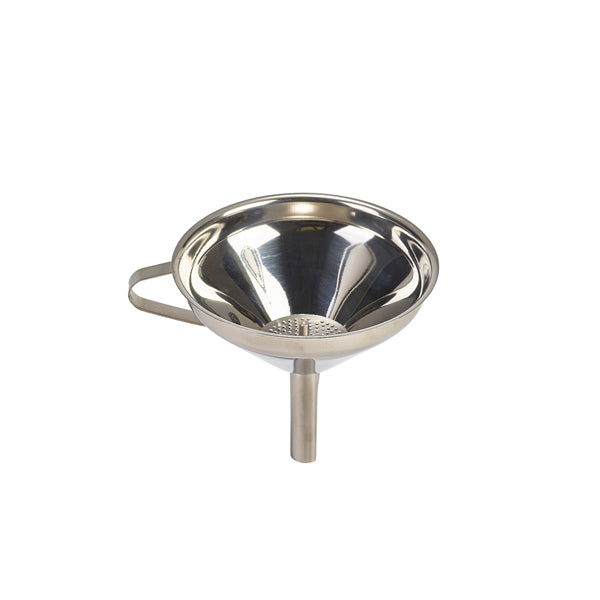 Sst 5"Funnel With Removable Strainer