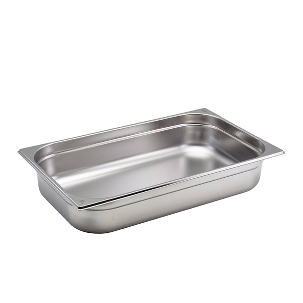 St/St Gastronorm Pan 1/1 - 100mm Deep