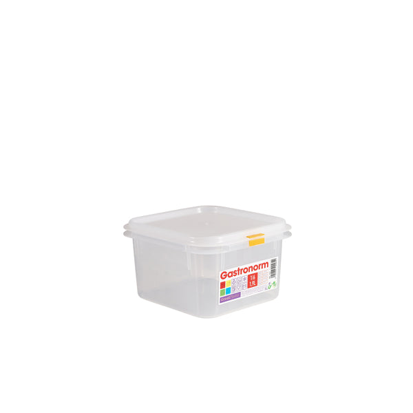 GenWare Clear Polypropylene Container GN1/6 100mm2