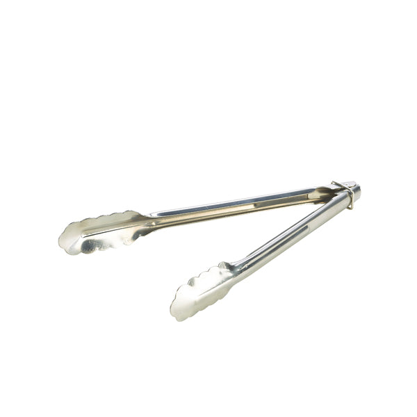 Heavy Duty SSt All Purpose Tongs 12''