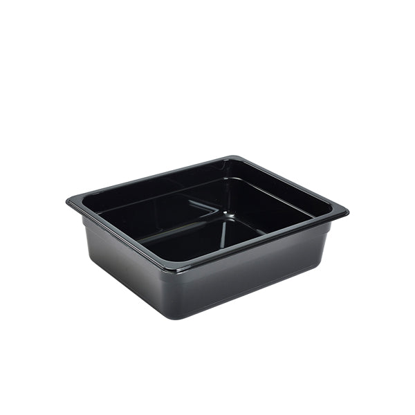 1/2 -Polycarbonate GN Pan 100mm Black