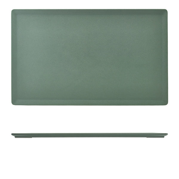 GenWare Melamine Green Tableau Platter GN 1-1 - Pack 1