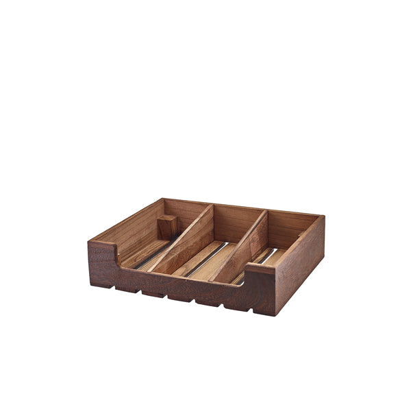 Rustic Wooden Display Crate GN 1-2