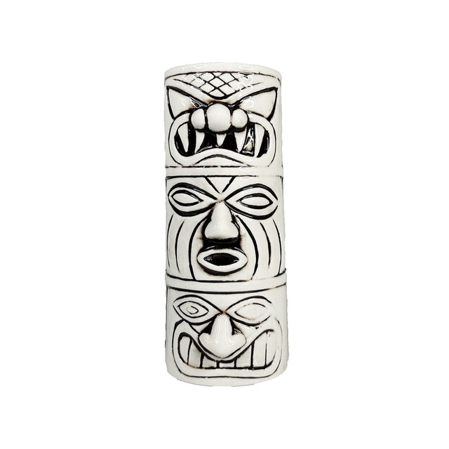 White Totem Tiki Mug 17oz