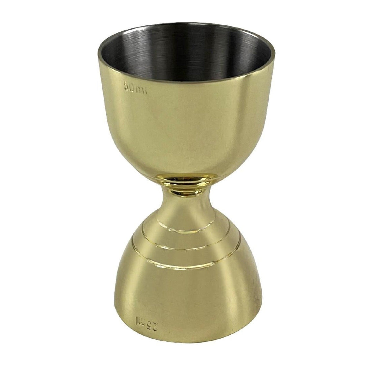 Gold Plated - Bell Jigger 25ml/50ml
