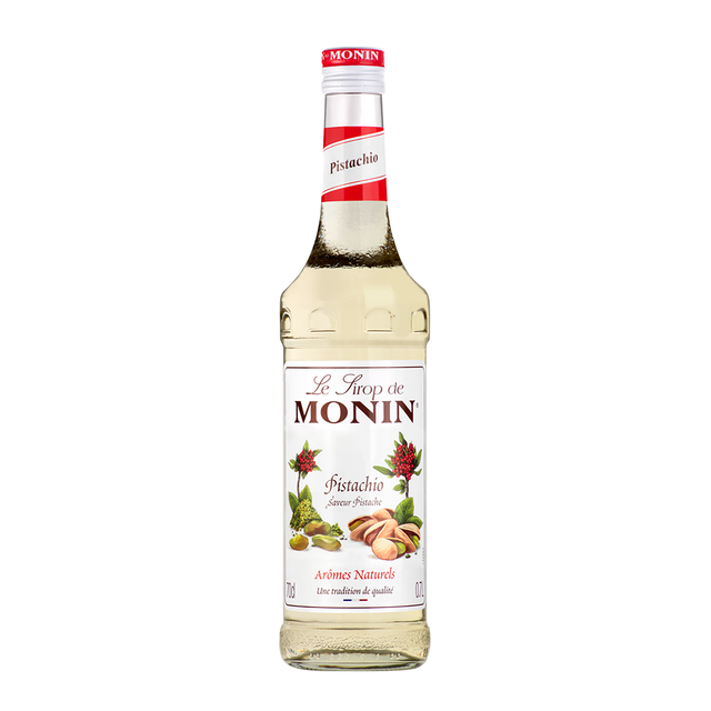 monin-pistachio-syrup-70cl label