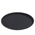 Round Fibreglass Tray Black 16 inch GenGrip